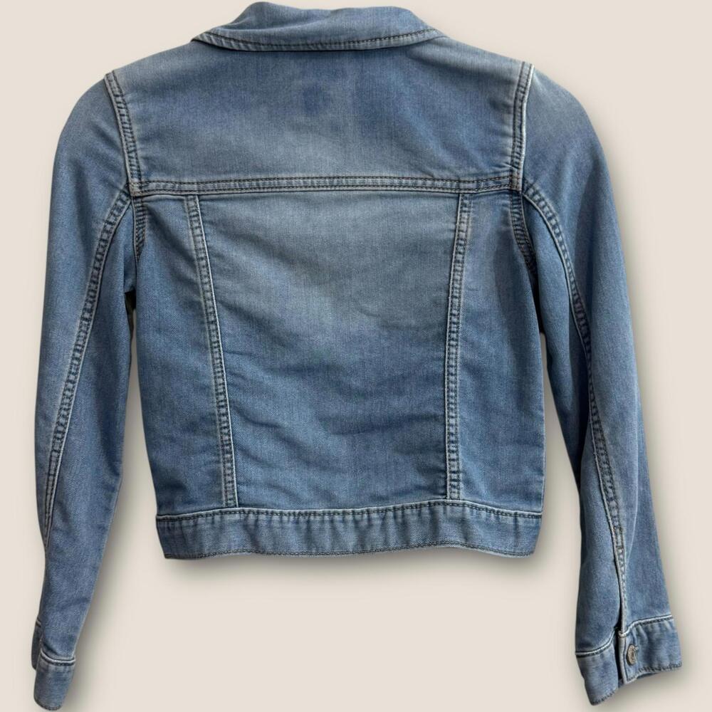 GAP Denim Girl's Size Large Light Blue Denim Jacket - Picture 2 of 5
